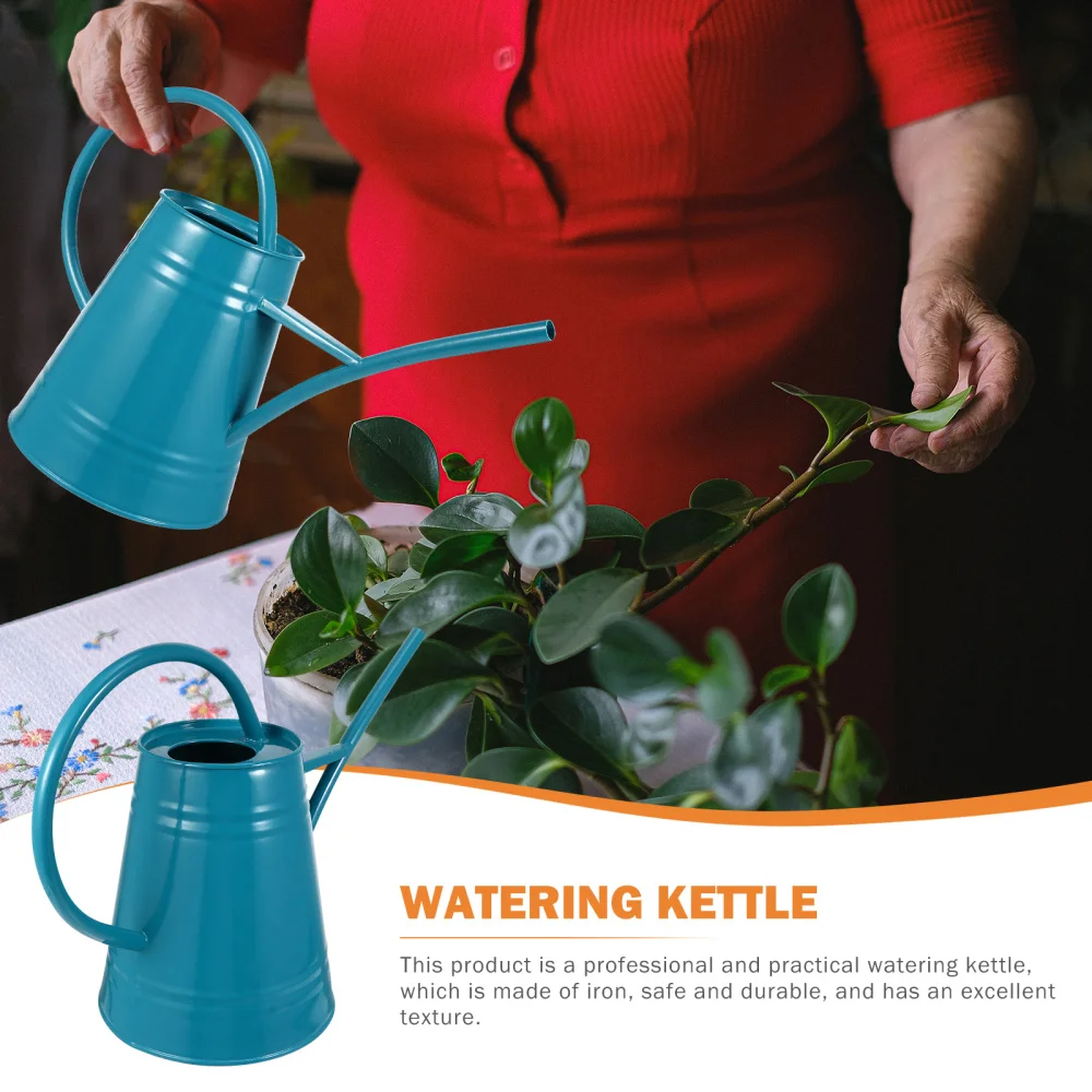 

1pc Simple Watering Can Watering Kettle Home Watering Pot With Long Spout