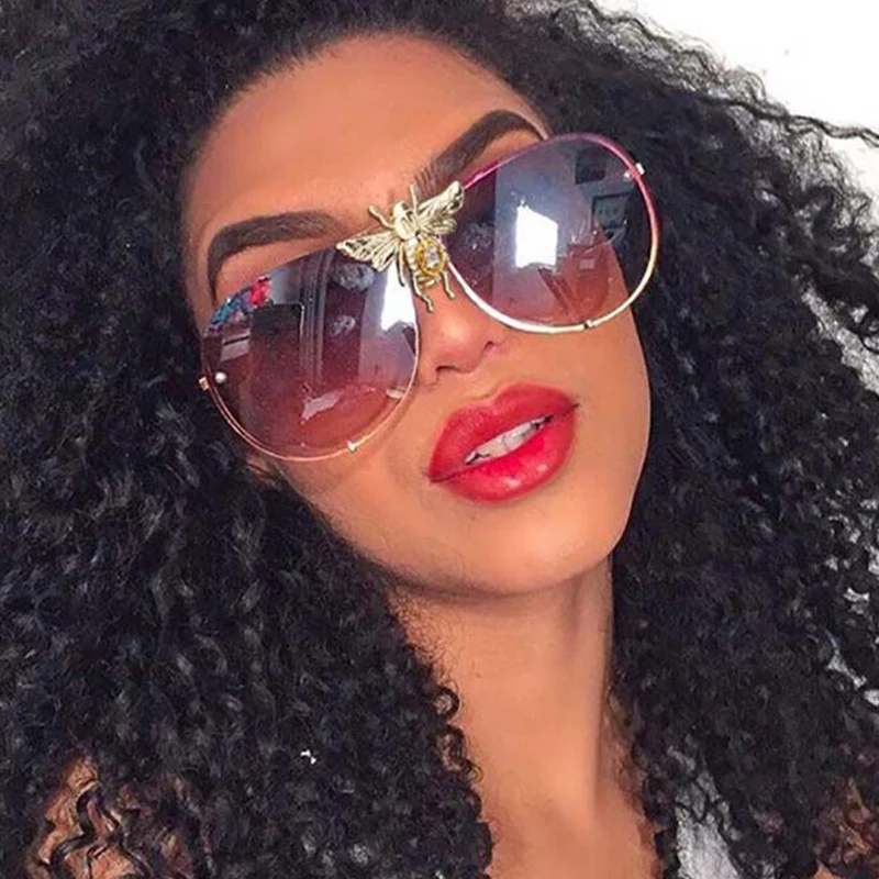 

Солнцезащитные очки-авиаторы большого размера UV400 для мужчин и женщин