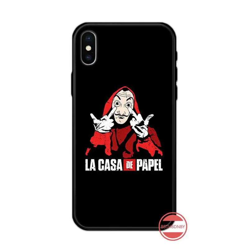 

Money Heist House Paper Spain TV luxury Phone Casefor iPhone 11 12 pro XS MAX 8 7 6 6S Plus X 5S SE 2020 XR protective shell