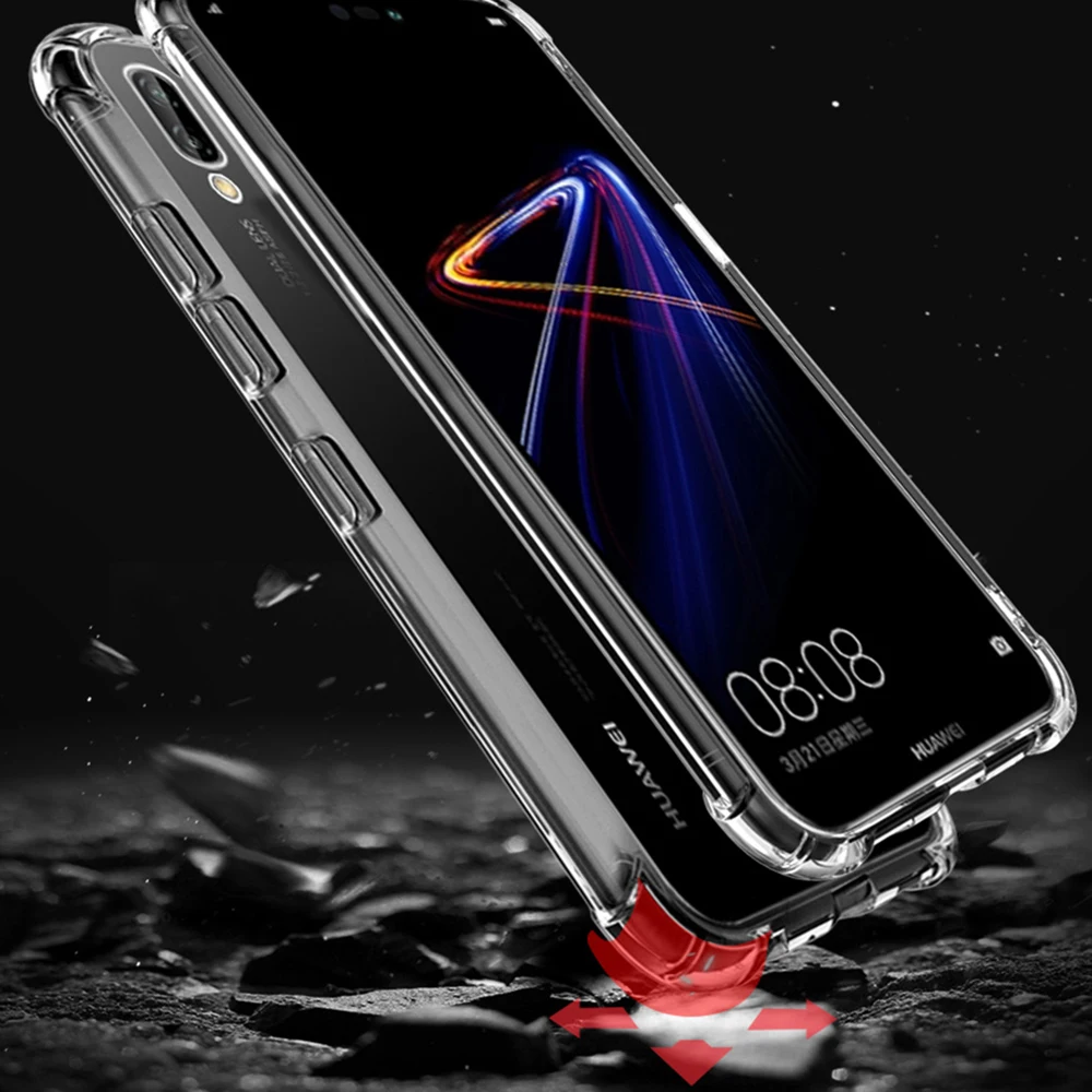 Противоударный чехол с подушкой безопасности для Xiaomi Redmi K30 Pro Zoom мягкий из ТПУ