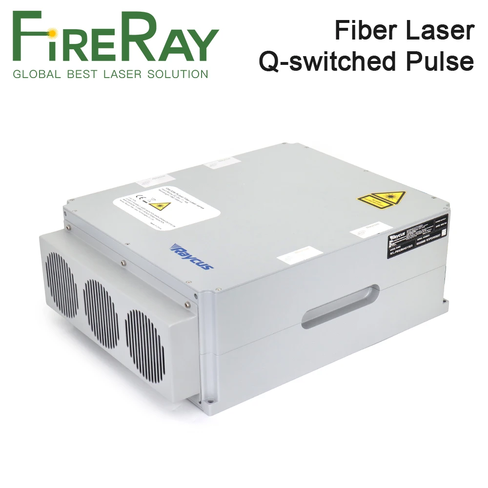 Фирменный импульсный оптоволоконный лазерный источник FireRay Raycus 20 100W MOPA 1064 нм