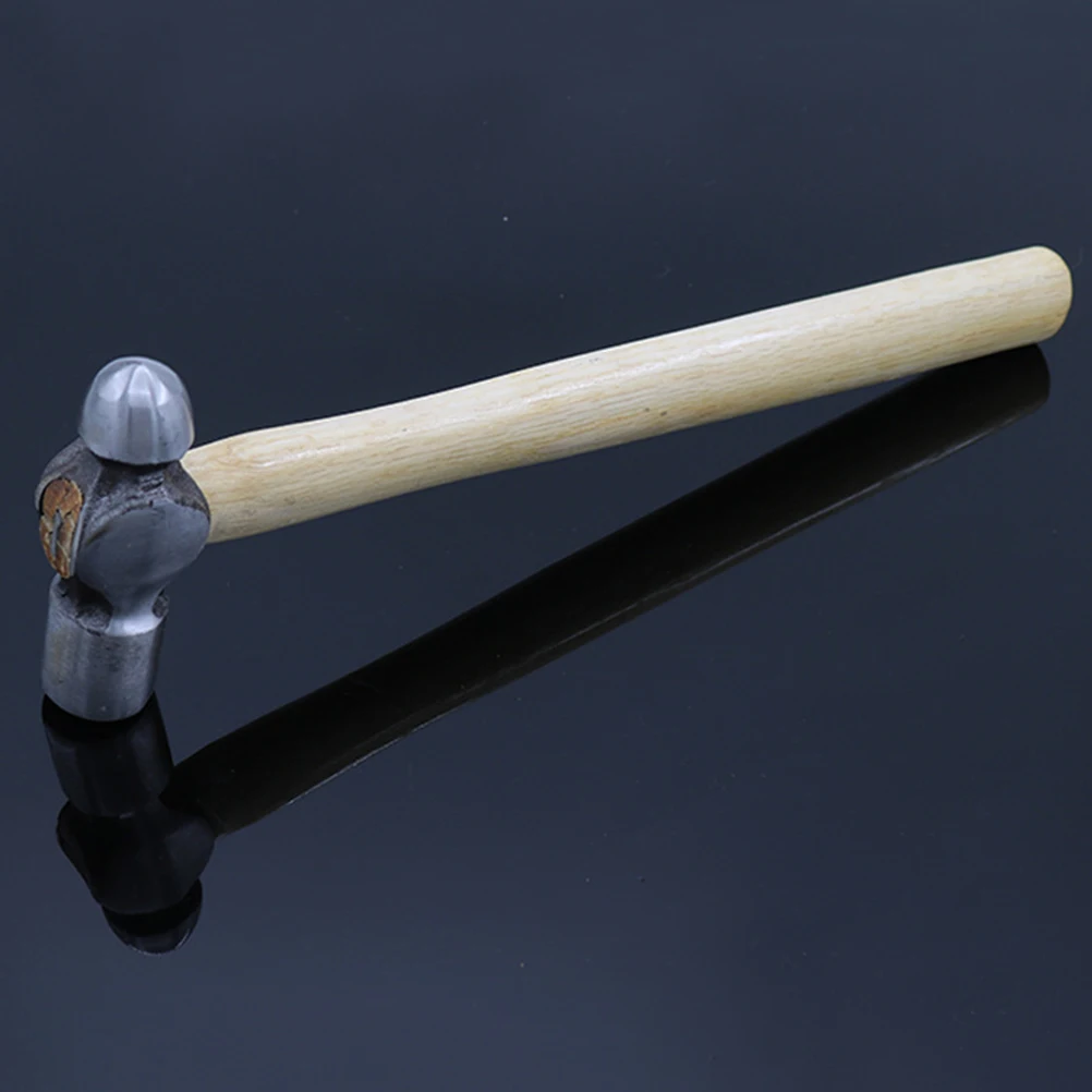 1psc Reusable Lightweight Practical Professional Durable Jewelry Supplies Chasing Hammer Wood Handle Family Co-worker Friends | Дом и сад