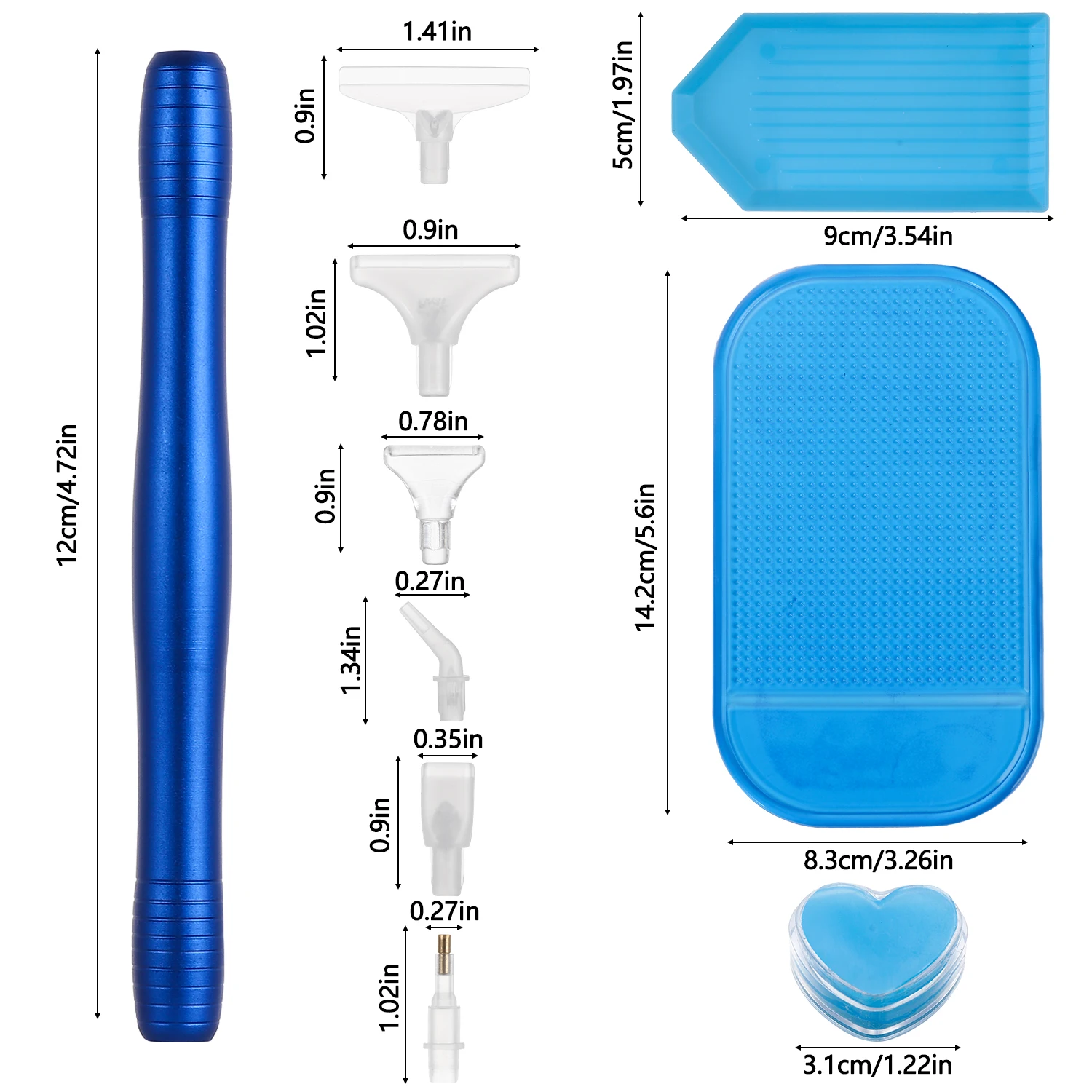 1 комплект новинка 5D инструменты для вышивки картин со стразами DIY точечной