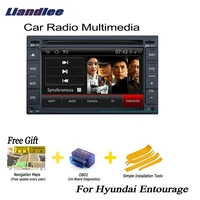 2 din car android gps navigation for hyundai entourage 2006 2009 radio cd dvd player audio video stereo