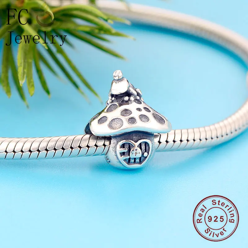 FC ювелирные изделия подходят оригинальные Pandora шармы браслет настоящий 925