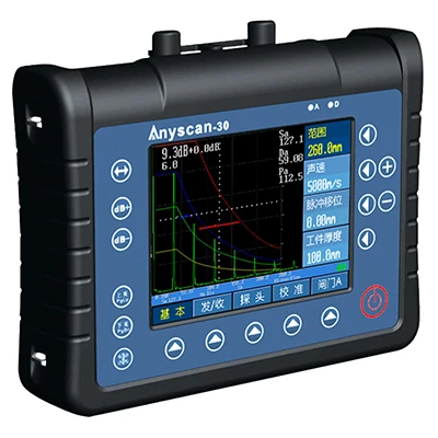 

Easy operation smart digital Anyscan30 industrial ultrasonic flaw detector ultrasonic testing machine