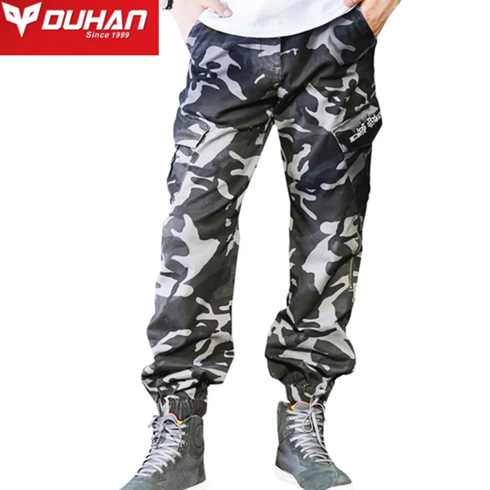 DUHAN Motocycle Riding Trousers Motorcycle Summer Pants Body Protective Armor Off Road Unisex Riding Pantalon Motocross Pants duhan men s oxford cloth fabric motorcycle windproof racing pantalon moto trousers sports riding pants pants clothing 09 bk