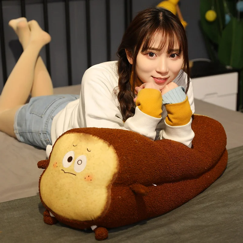 Новая имитация длинного масла для хлеба искусственная еда нарезанный хлеб тост