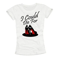 pumps womens shirt with high heels shoes top sex and the city style girl tee