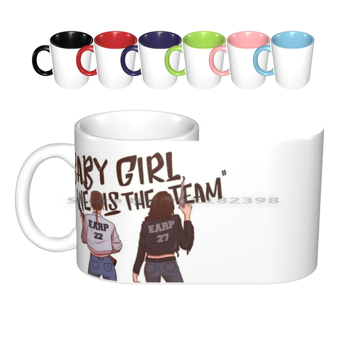 

Керамические кружки We Is The Tea m, кофейные чашки, Кружка для молока и чая, Wynonna Earp, креативная трендовая винтажная Подарочная бутылка, чашка