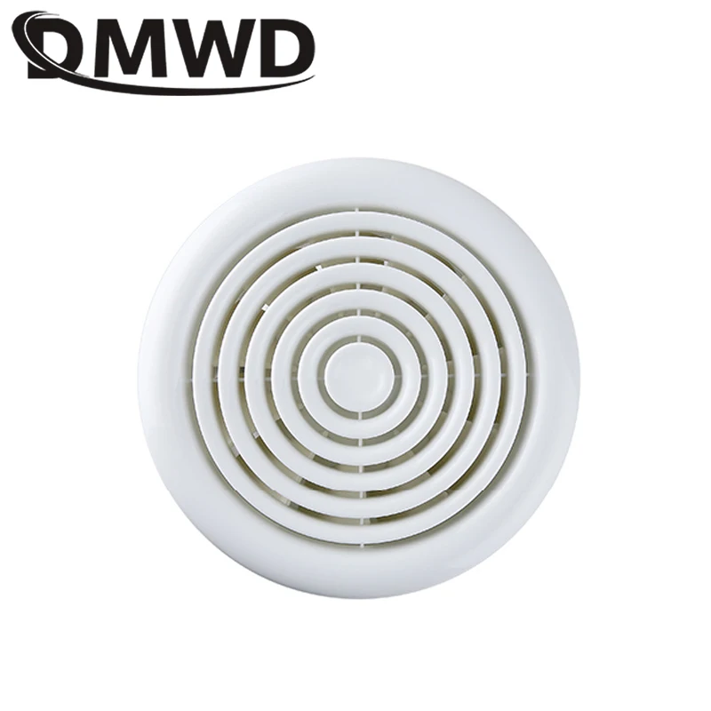 DMWD вытяжной вентилятор кухонный для туалета 4 дюймовый жалюзи окон металлическая