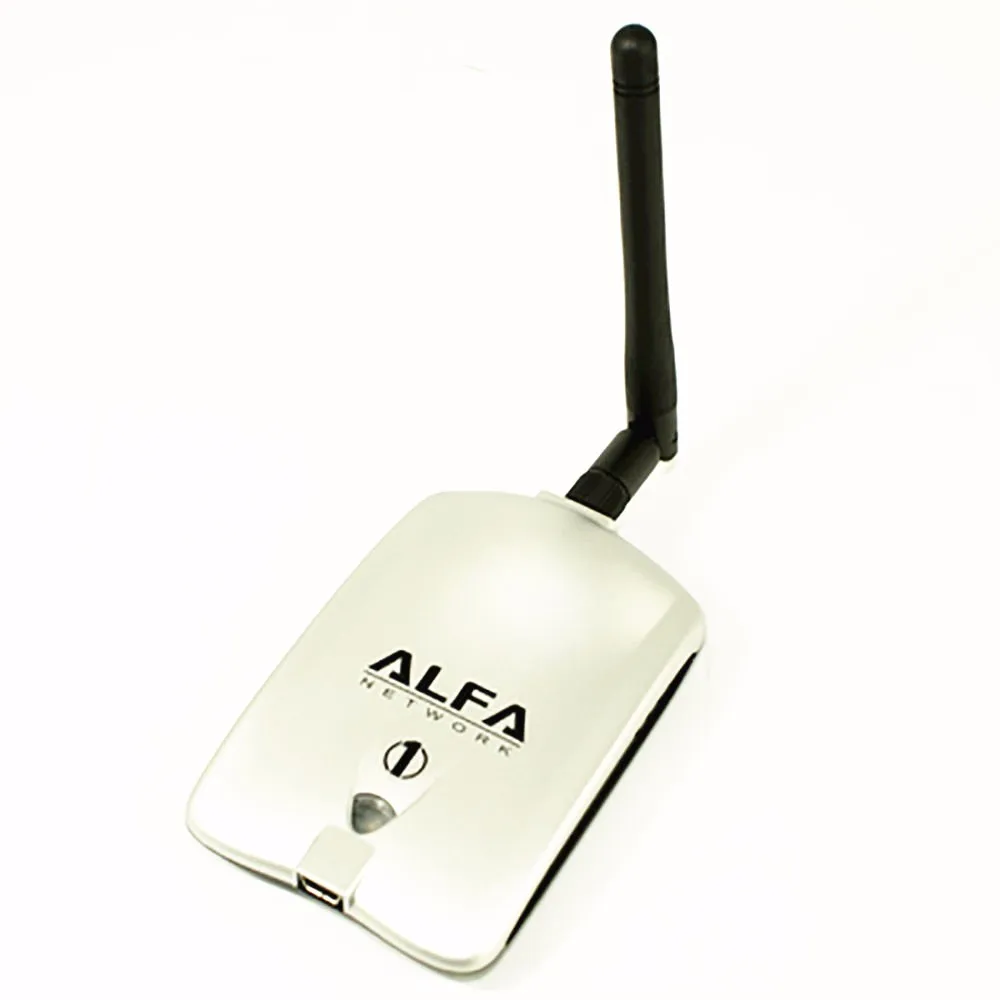 Alfa USB AWUS036NH Ralink 3070L набор микросхем 2000 МВт беспроводной N USB Wifi адаптер 150 Мбит/с Беспроводная USB Wifi сетевая карта 1 шт. в комплекте - Цвет: Серебристый