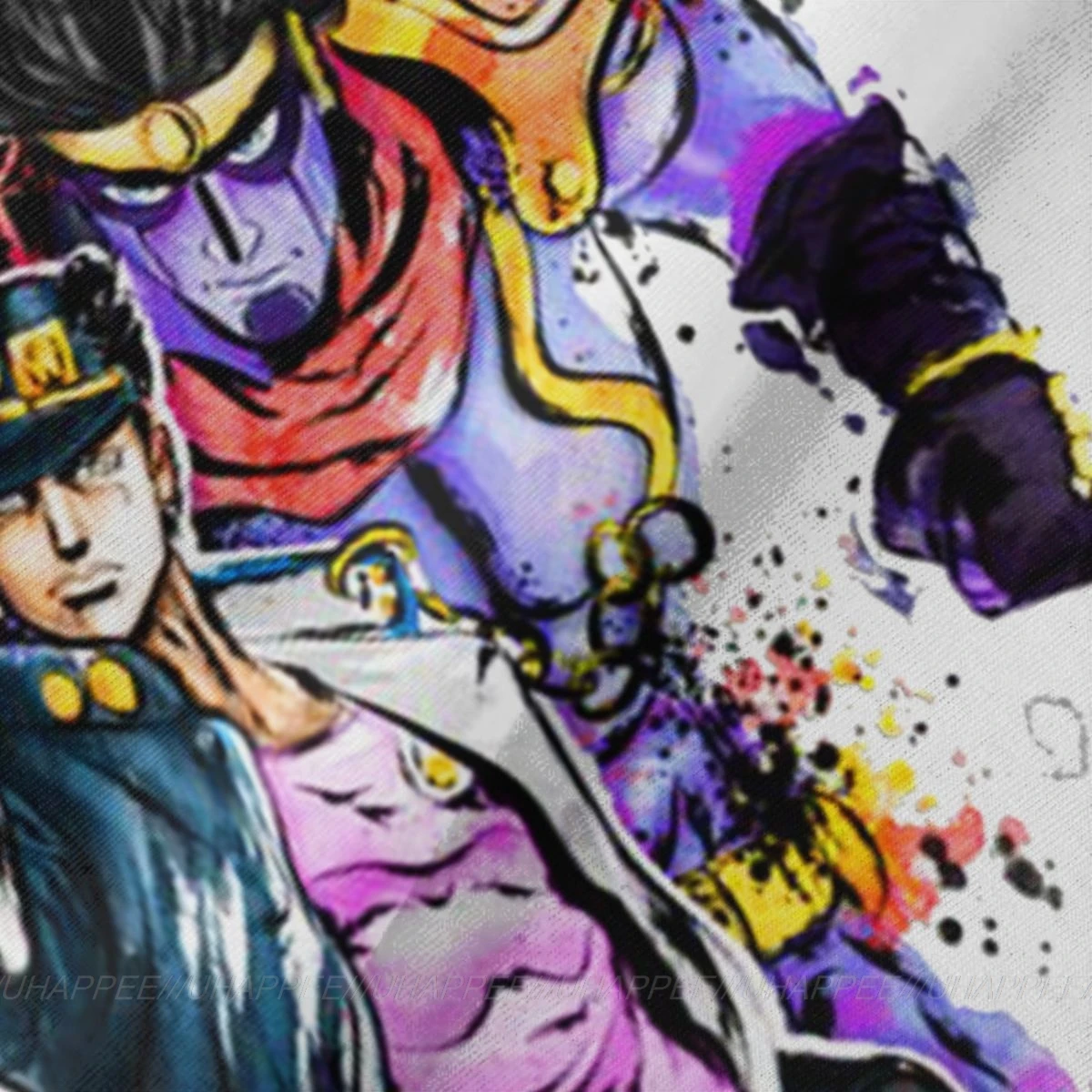 Jojo необычные футболки с рисунком приключений рубашки больших размеров для