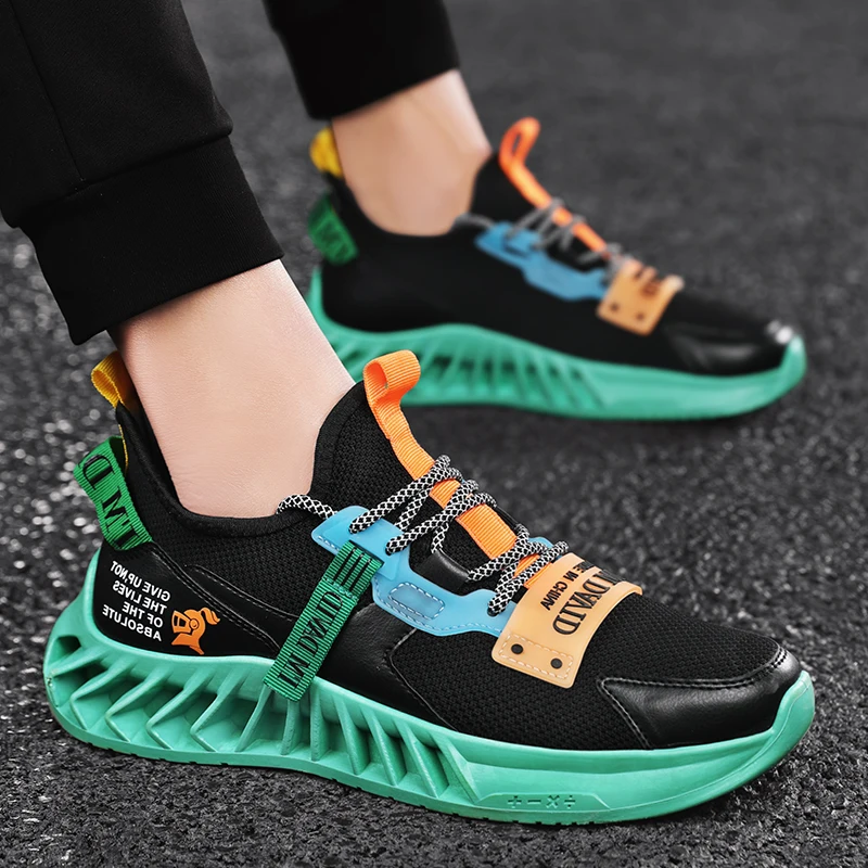 

Men's Comfortable Casual Shoes Comfortable Breathable Sneakers Comfortable Outdoor Jogging Shoes Air Cushion Running Shoes