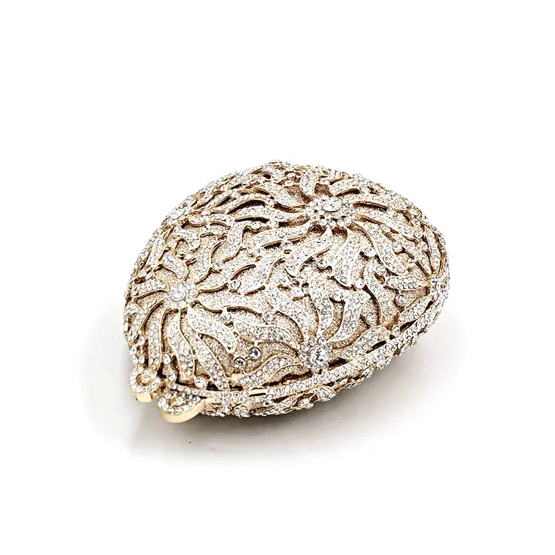 Роскошные женские свадебные кошельки элегантные дизайнерские сумка яйцевидной