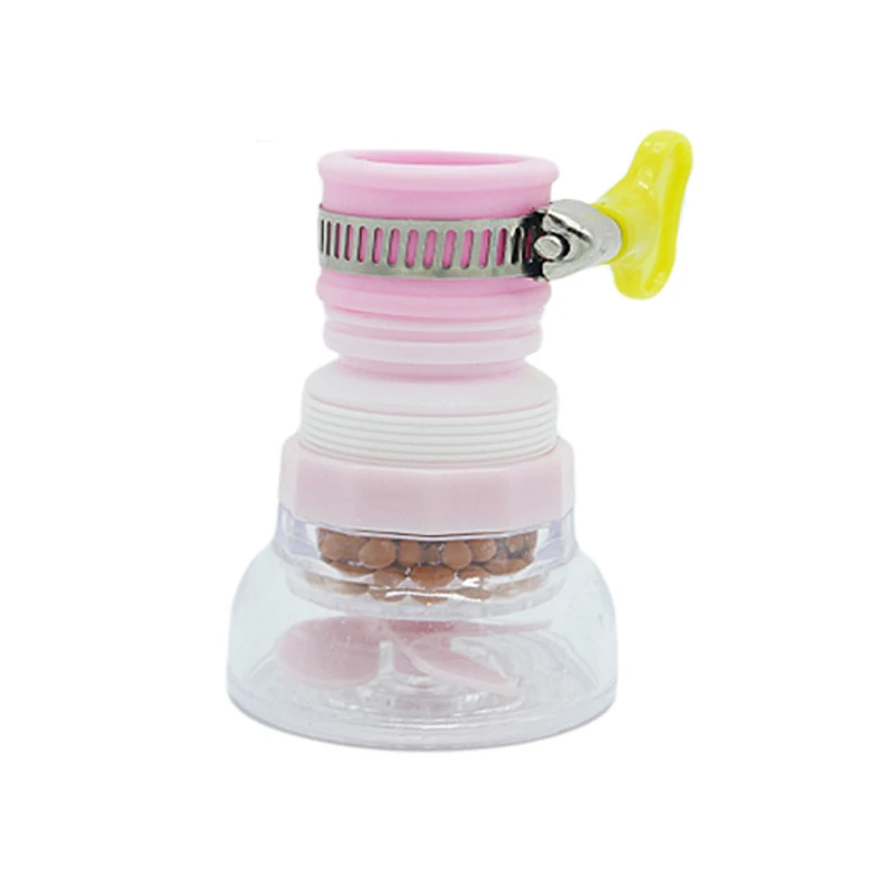 Поворотный на 360 градусов смеситель для кухни душ с распылителем телескопическая