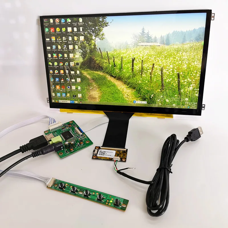 11 6 дюймовый дисплей емкостный сенсорный модуль комплект IPS HDMI совместимый ЖК