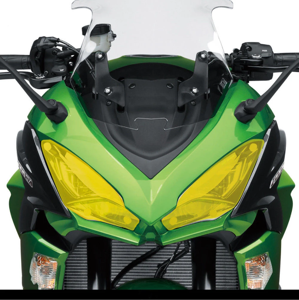 For KAWASAKI Z1000SX Z1000 SX NINJA1000 2017 2018 2019 Motorcycle Front Headlight Screen Guard Lens Cover Shield Protector | Автомобили и
