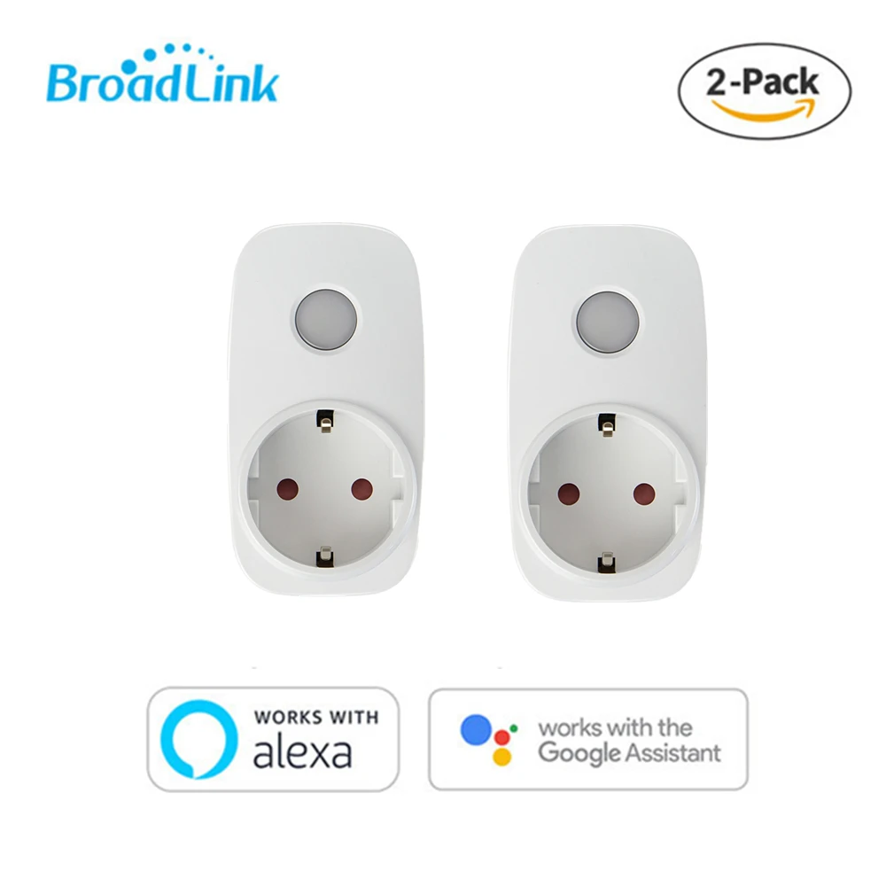 Broadlink Sp3s монитор Smart Draadloze Wifi розетка Afstandsbediening Met измеритель мощности контроллер