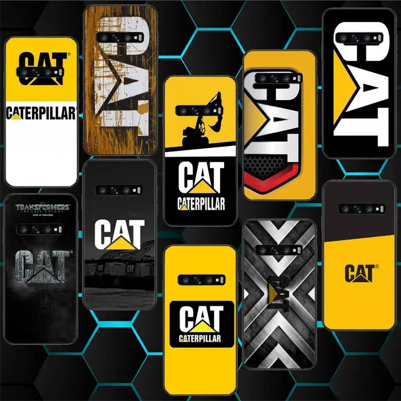 

CAT Excavator Caterpillars Phone Case For Samsung A50 A51 A71 A12 A72 A52 A32 A02 A20E A31 A40 A70 A80 Fundas coque
