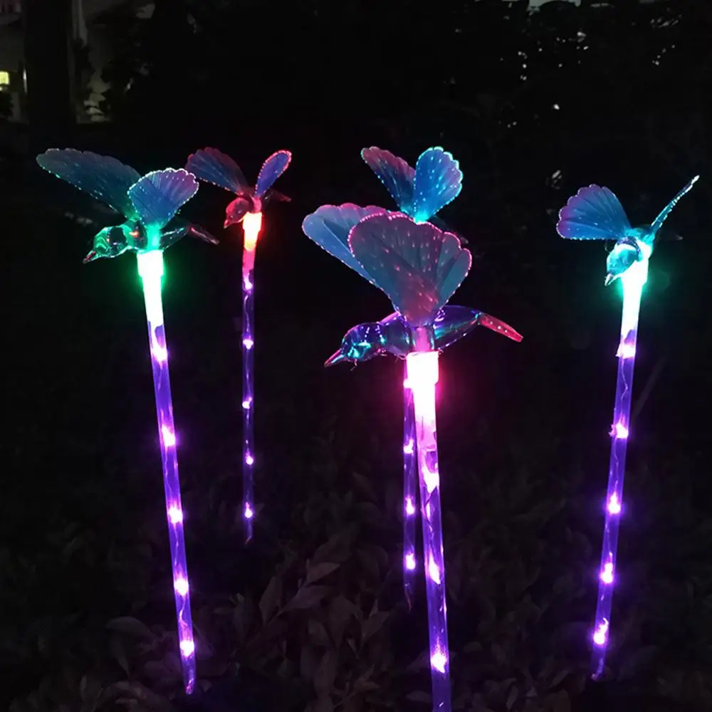 

Solar Powered Garden Solar Lights Landscape Lights Room Lighting Light Up Travel Supply 7 Color-Changing