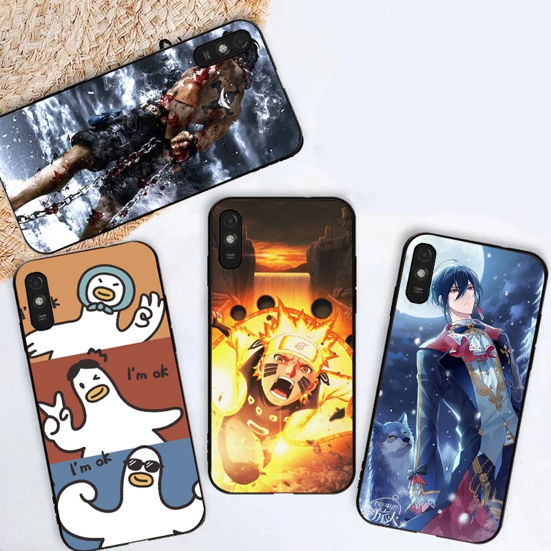 

Phone Case For Xiaomi Redmi 9i 9AT 9 9T 9A 9C Cartoon Anime Funda Coque Carcasa Cases Back Cover Soft TPU