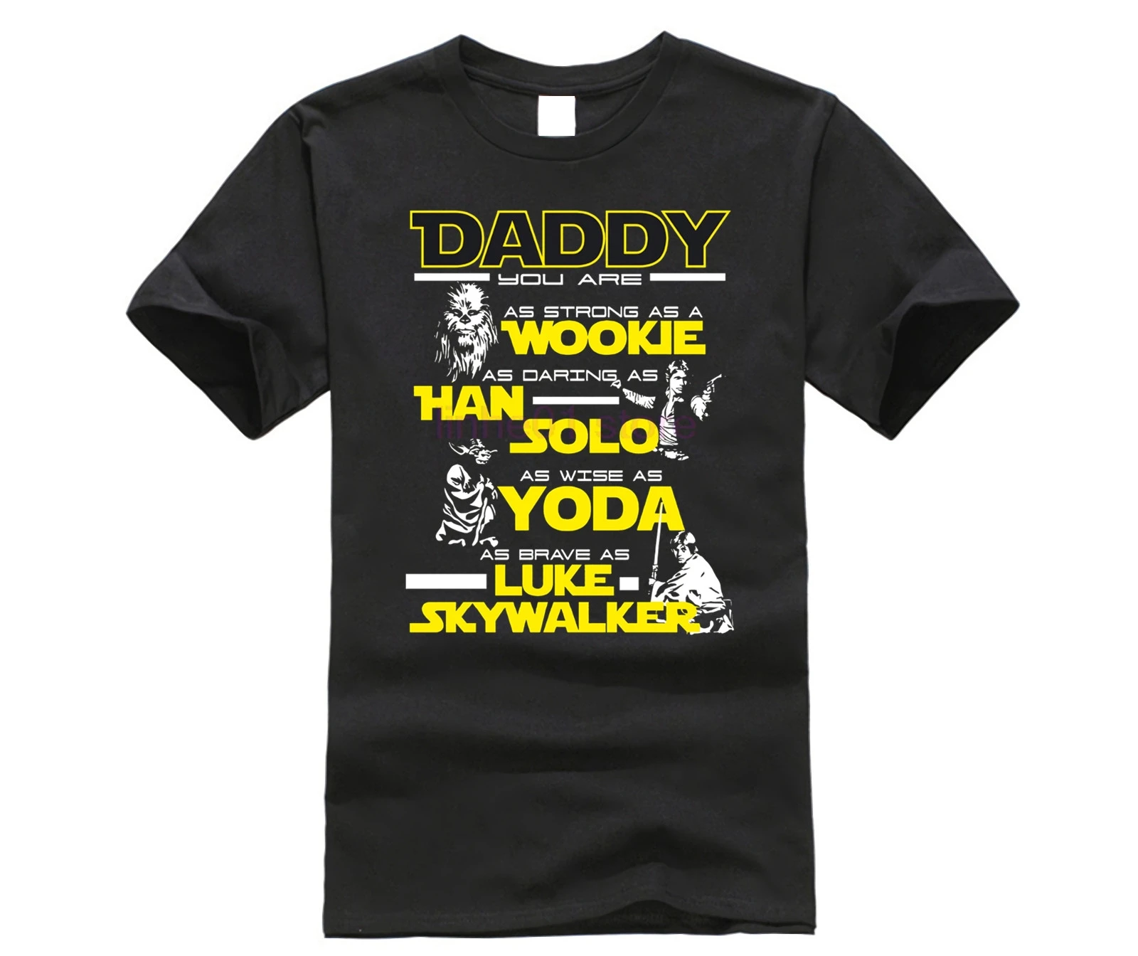 2020 зеленая футболка Daddy вы двигаться Вуки Хан father's Day печатных Забавный