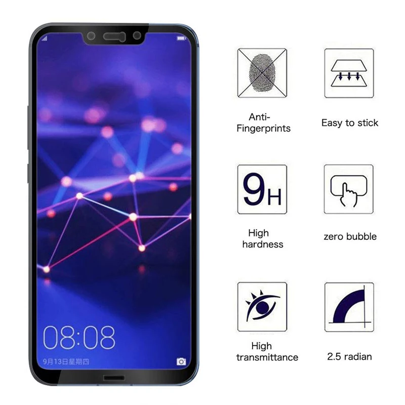 Матовое 20 Защитное стекло для huawei mate20 светильник lite защита экрана Hwawei mate 20 светильник s 20Lite пленка из закаленного стекла