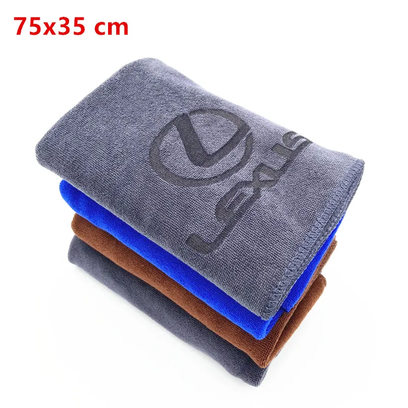 Полотенце из микрофибры для мытья автомобиля 75X35 полотенце Lexus RX300 RX450 IS200 IS250 IS300