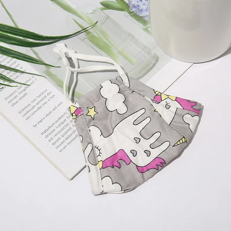 3 шт. Единорог облака детская маски для лица тканевых масок моющиеся ушной