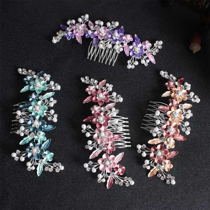 

Hair Wedding Accessories Bridal For Brides Clip Piece Combsdecorative Comb Bride Pieces