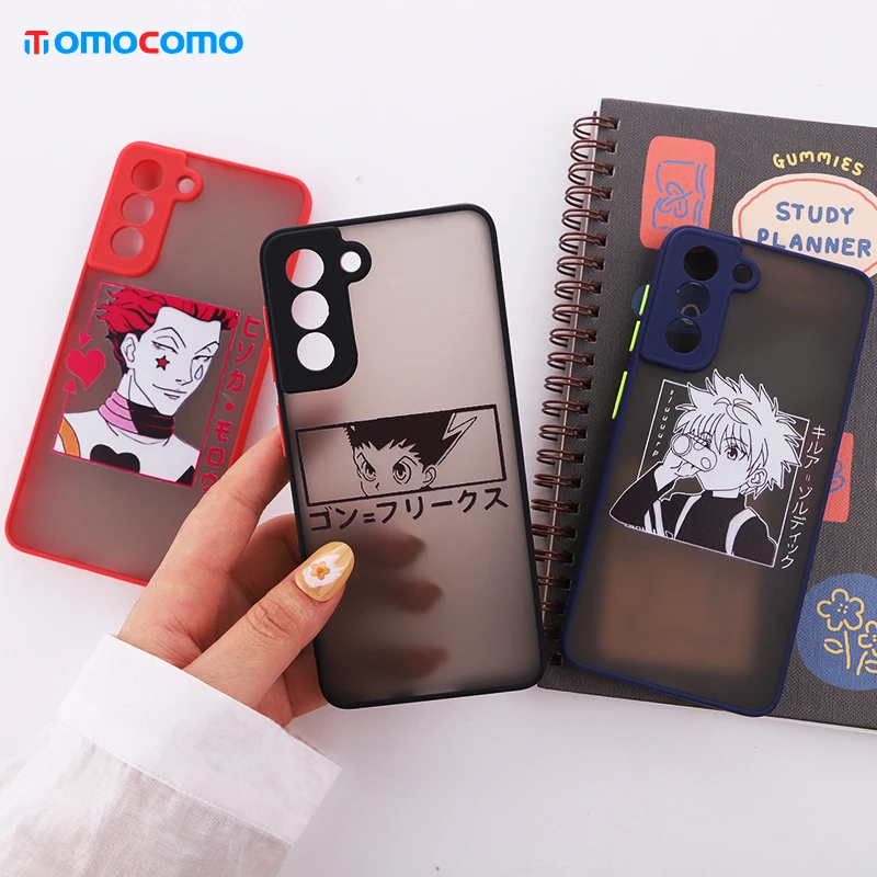 

Anime Matte Hunter X Hunter Killua Phone Case For Xiaomi Mi 8 9 11 Ultra Redmi 8 10 9 Pro 5G Transparent Shockproof Phone Cover