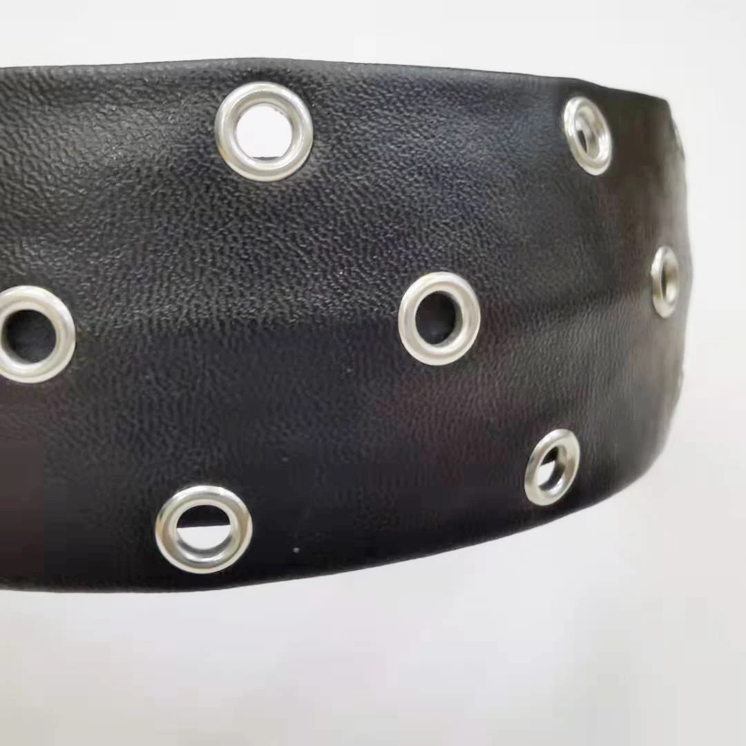 Винтажные готические повязки на голову с ушками из искусственной кожи ручная