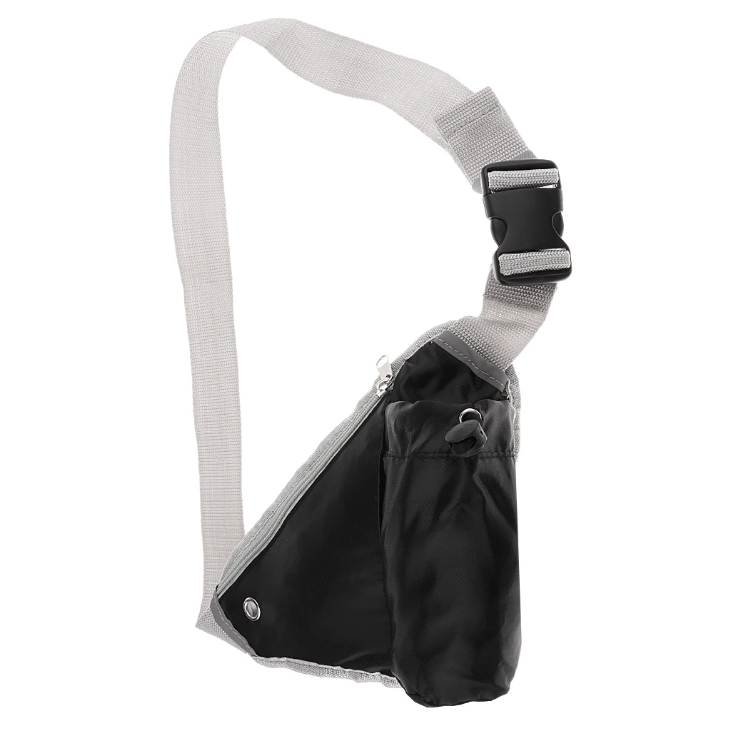 Multi-use Sports Running Triangle Waist Bag Bum Fanny Pack Hiking Cycling Jogging Belt Water Bottle Pocket Shoulder Chest | Спорт и