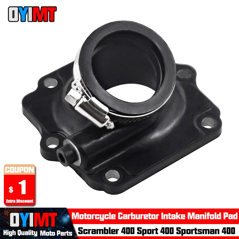 

Carburetor Intake Manifold Pad For Polaris Big Boss 350L 400L Scrambler Trail Blazer 400 Sport Sportsman Xplorer 400 400L