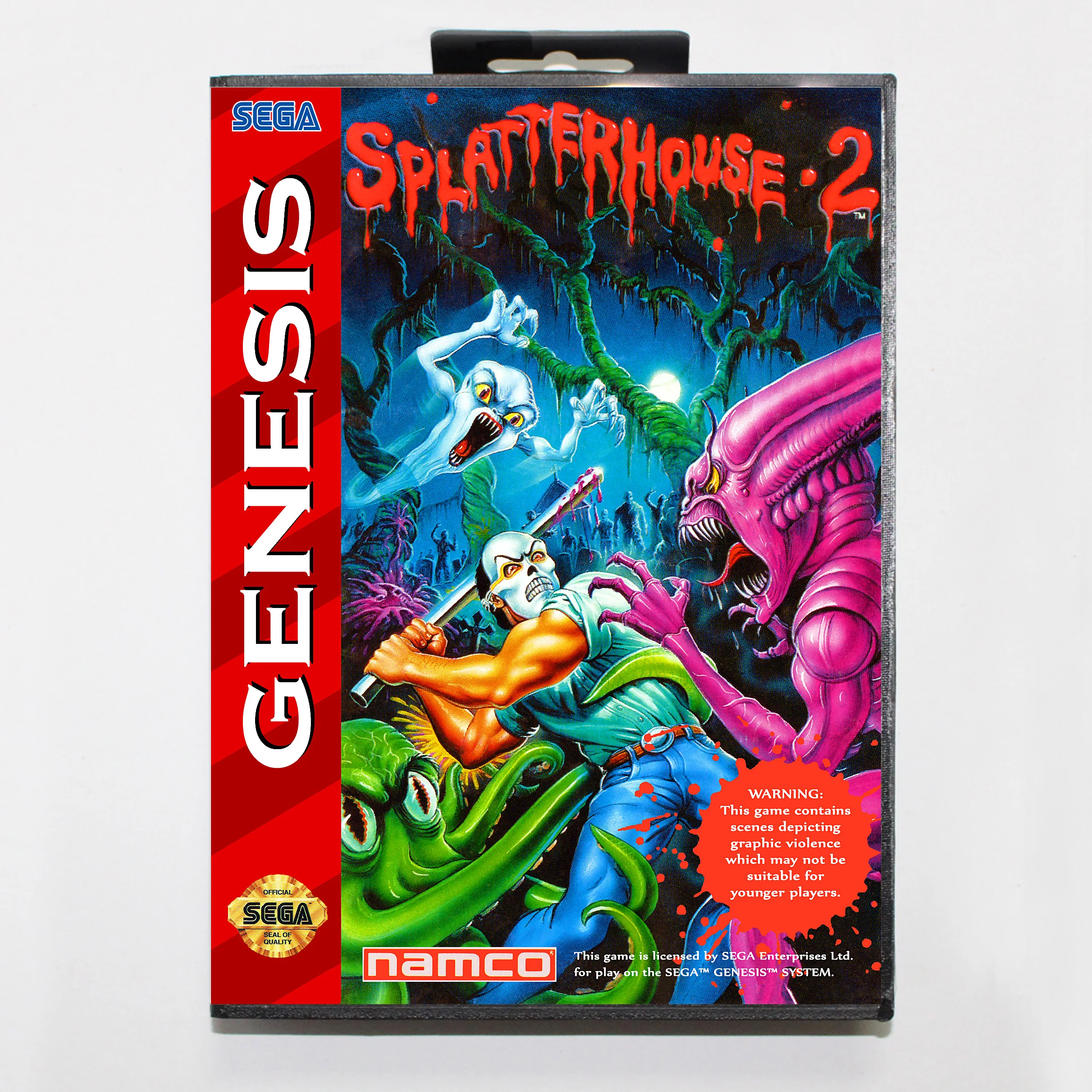 

Игровая карта Splatterhouse 2 16 бит MD для Sega Mega Drive/ Genesis в розничной упаковке