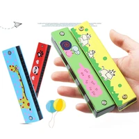 cartoon harmonica 16 holes tremolo harmonica children musical instrument educational toy gift for kids cute colorful harmonicas