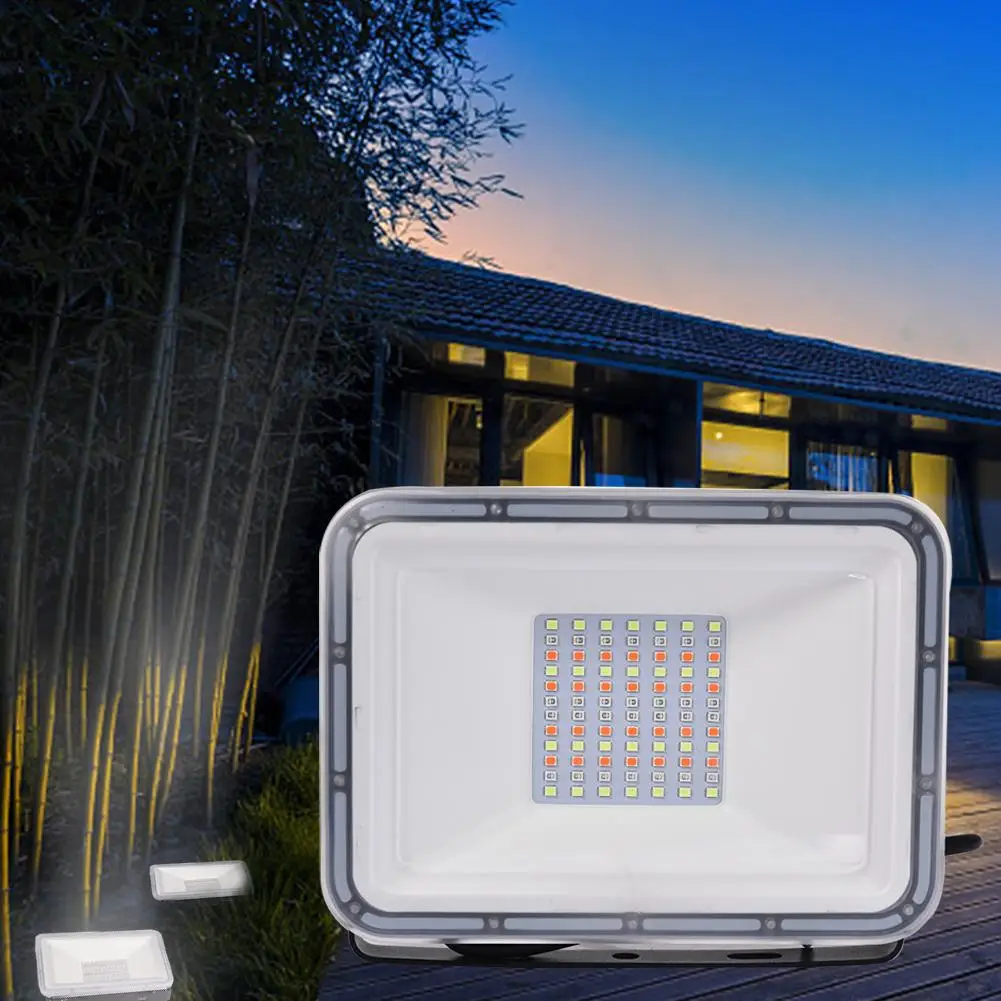 

In-stock 30W/50W/100W RGB Flood Light Remote Control With Synchronization Function Without Memory Function For Homes Parties