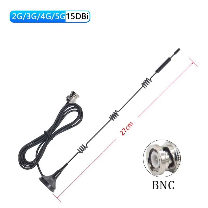 2 4G 5G 5 8G антенна Wi Fi Dual Band 600 6000 МГц 15dBi антенн маршрутизатор Антенна SMA мужской BNC с 3