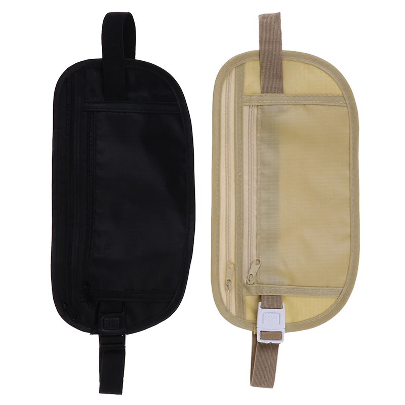 

1PC Travel Money Belt Hidden Waist Security Wallet Bag Passport Pouch ID Holder