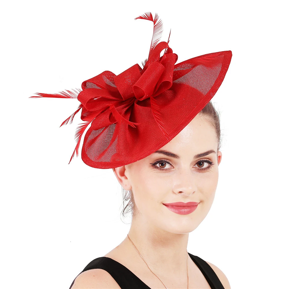 Mingli Tengda красно белые сетчатые аксессуары для волос невесты модные свадебные