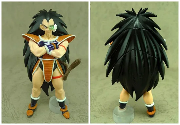 

BANDAI Dragon Ball Action Figure Genuine HG Gacha SP2 Fierce Fighting Chapter Raditz Brand New Rare Model Toy