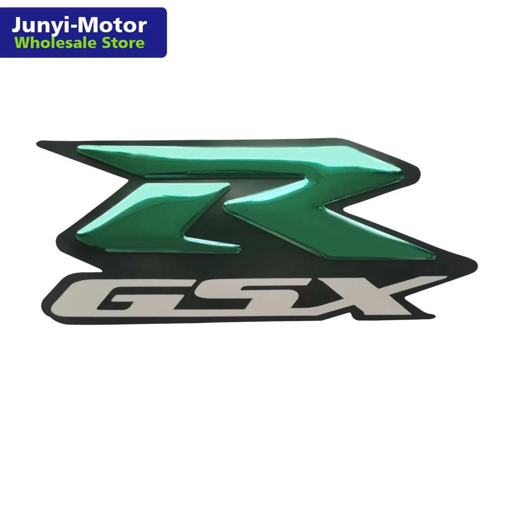 Наклейка с зеленой эмблемой для Suzuki GSX R GSXR 600 750 1000 1100