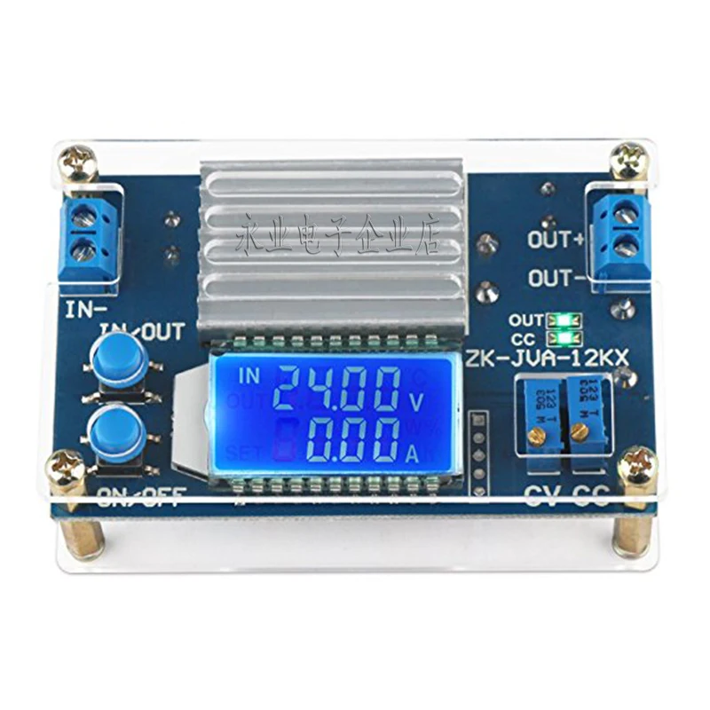 

12A Adjustable Buck Module Constant Voltage Constant Current LCD Digital Display Voltage and Current Display