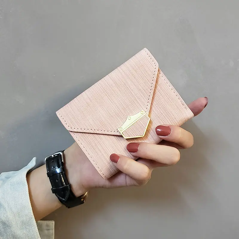 Модные короткие кошельки для женщин женский кошелек из искусственной кожи