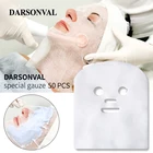 Марлевые маски для лица DARSONVAL, 50 шт., для похудения, удаления мешочков для глаз, маска для ухода за кожей лица, инструменты для красоты