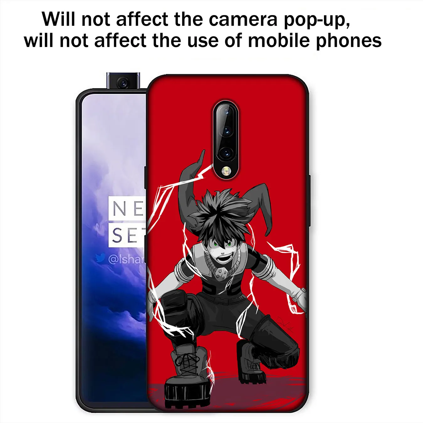 IYICAO Boku no My Hero Academy Мягкий силиконовый чехол для телефона Oneplus 7 Pro 6 6T 5 5T TPU черный One