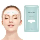 1 шт., коллагеновая маска для лба, против морщин, увядающая