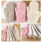 1 @ # зимние мужские перчатки для сноуборда лыж теплые ветрозащитные перчатки нескользящие спортивные мужские мотоциклетные перчатки для верховой езды