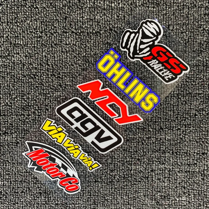 

1 Set Reflective Motorcycle Side Strip Bike Helmet Sticker Car Styling Vinyl Decal For YAMAHA Honda KTM Kawasaki New Arrvial